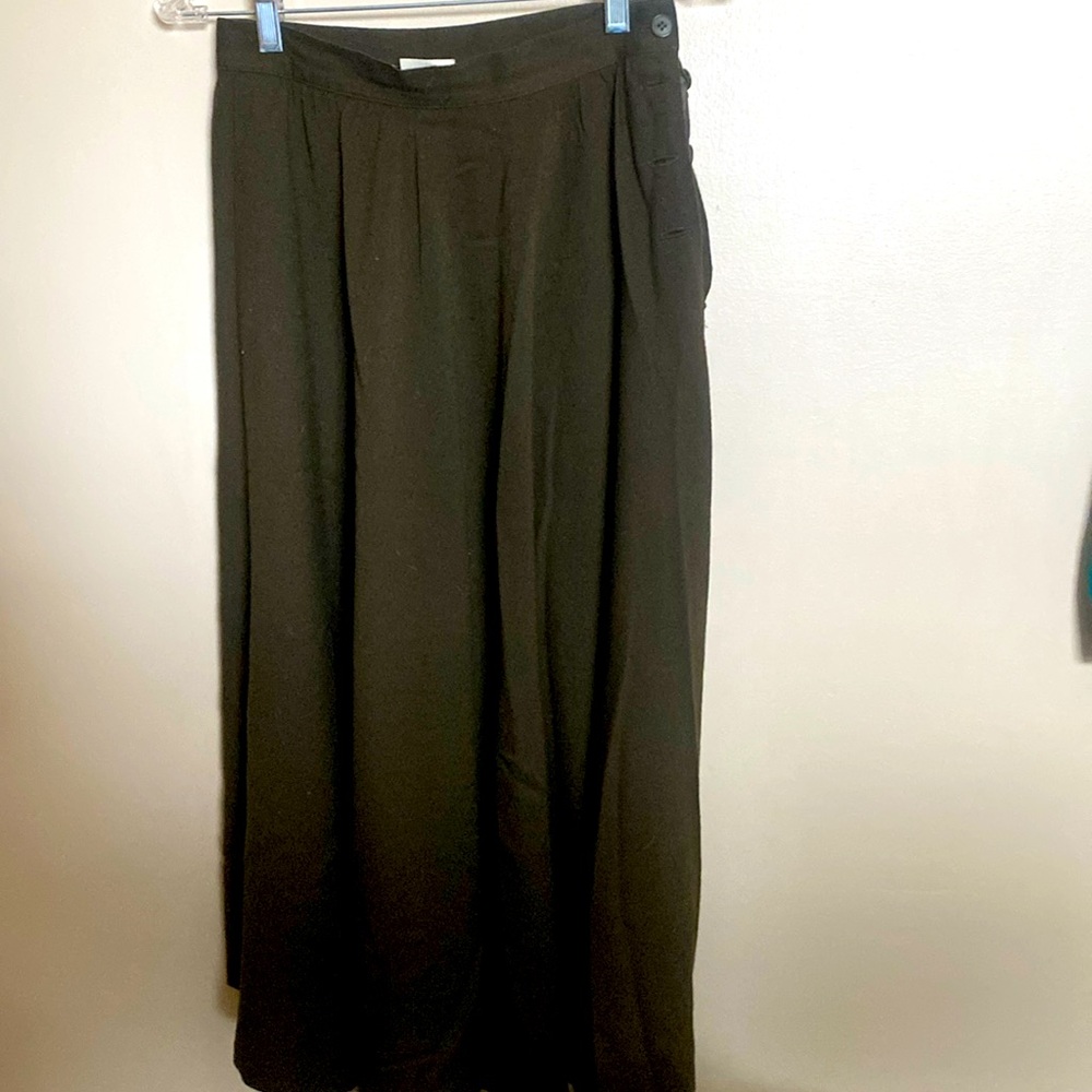 Dark green wool maxi skirt excellent condition